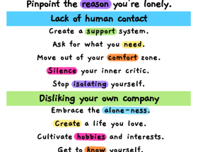 Loneliness self care kay hartzell parents staff students april may